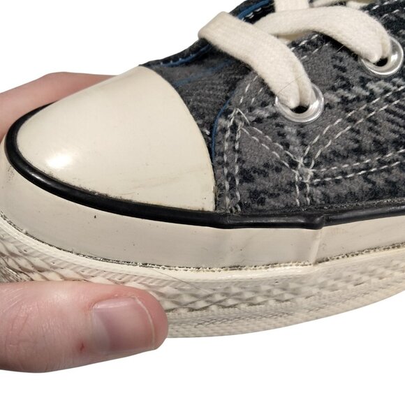 Converse Hi Plaid Pack High top Flannel Shoes Mens 11 Womens 13 Grunge Skater - Picture 3 of 10